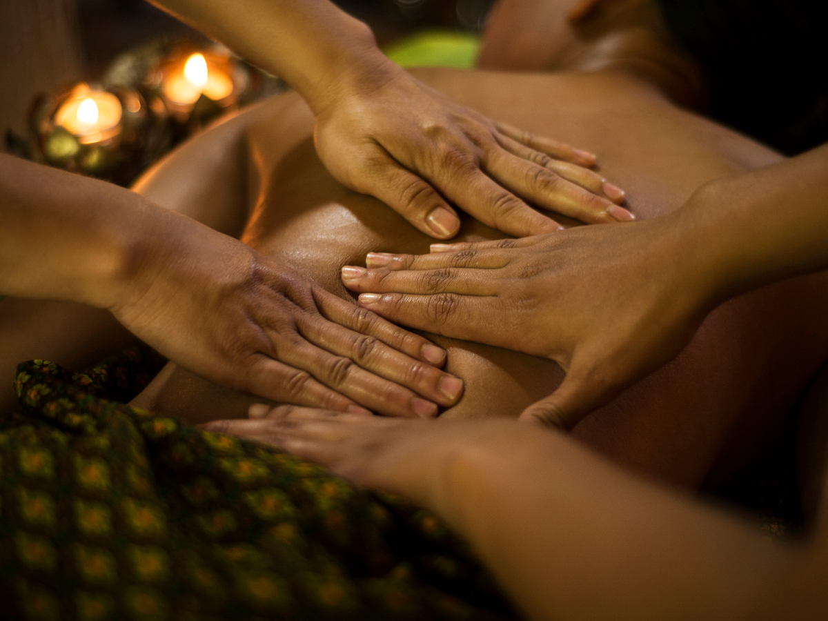 Masaje a Cuatro Manos